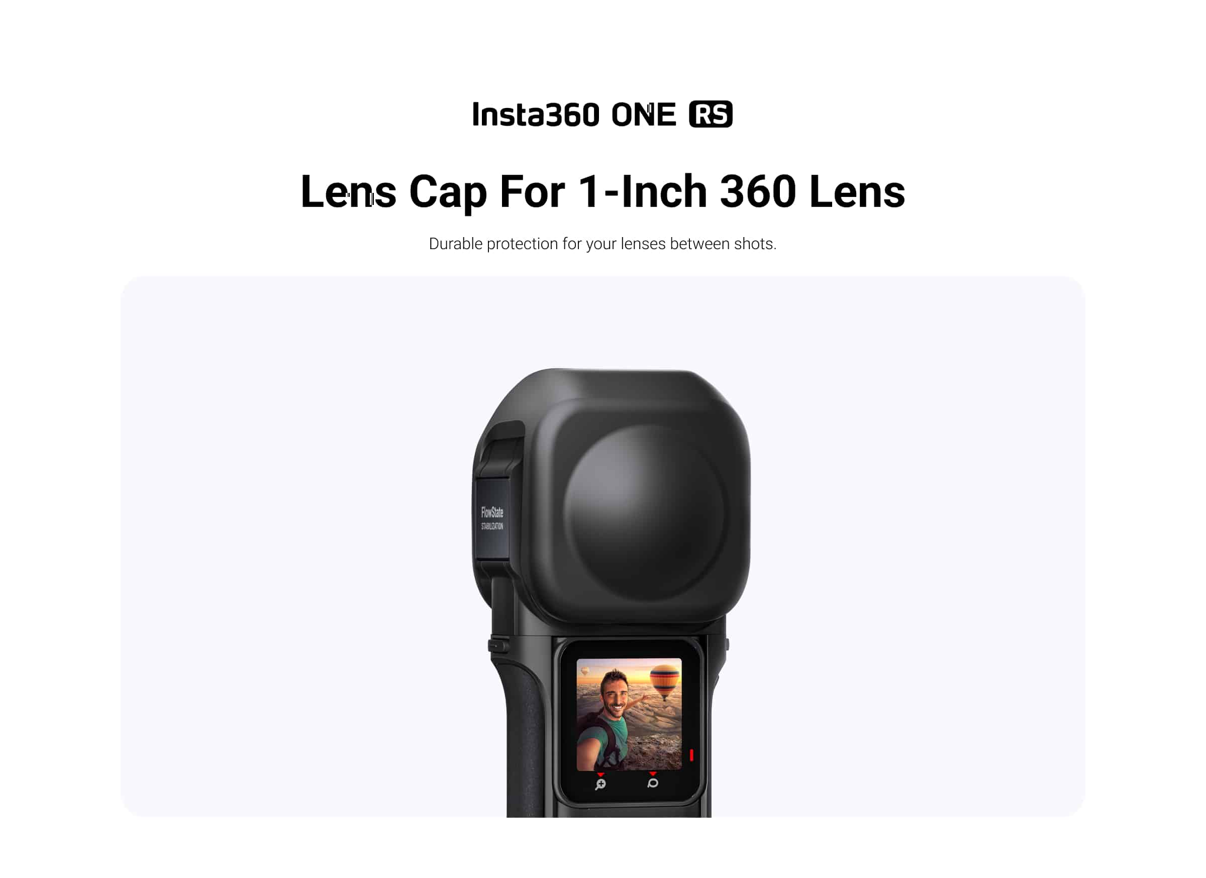 Chụp bảo vệ ống kính Insta360 ONE RS 1-Inch 360 Edition
