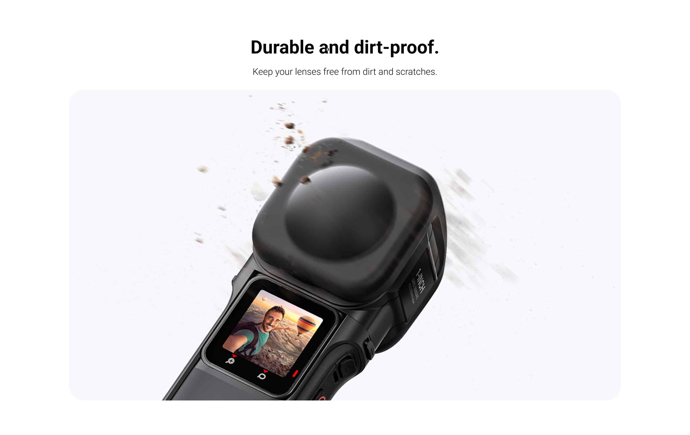 Chup bao ve ong kinh Insta360 ONE RS 1 Inch 360 Edition 2