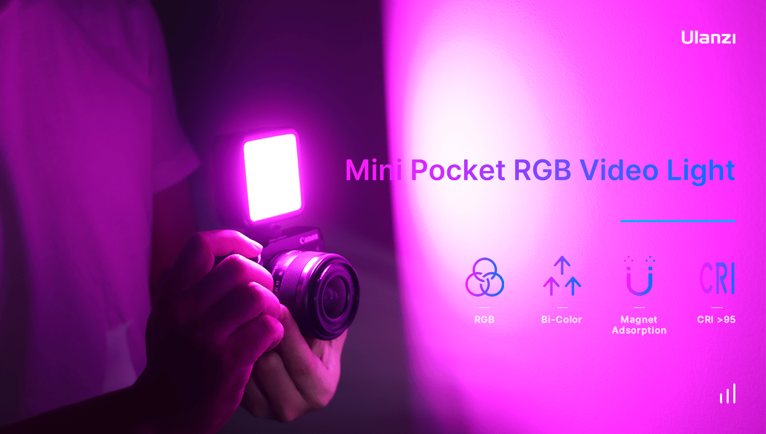 Đèn LED Ulanzi VL49 RGB