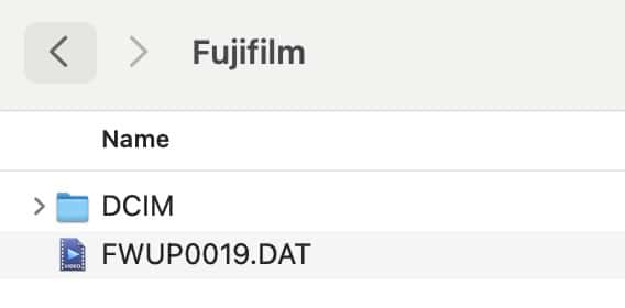 Hướng dẫn cập nhật firmware máy ảnh Fujifilm bằng thẻ nhớ