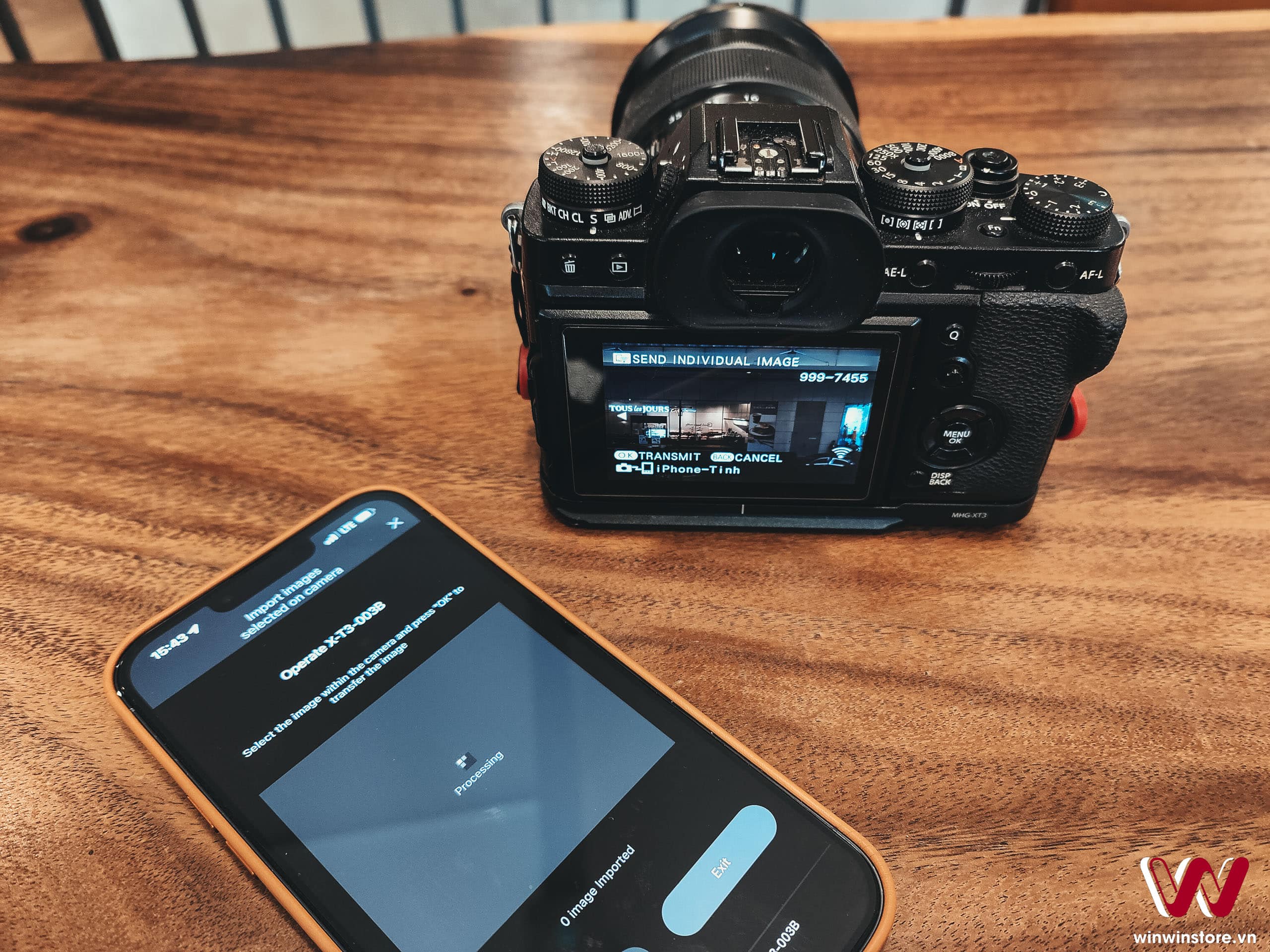 Hướng dẫn chuyển ảnh từ máy ảnh Fujifilm sang điện thoại với kết nối không dây