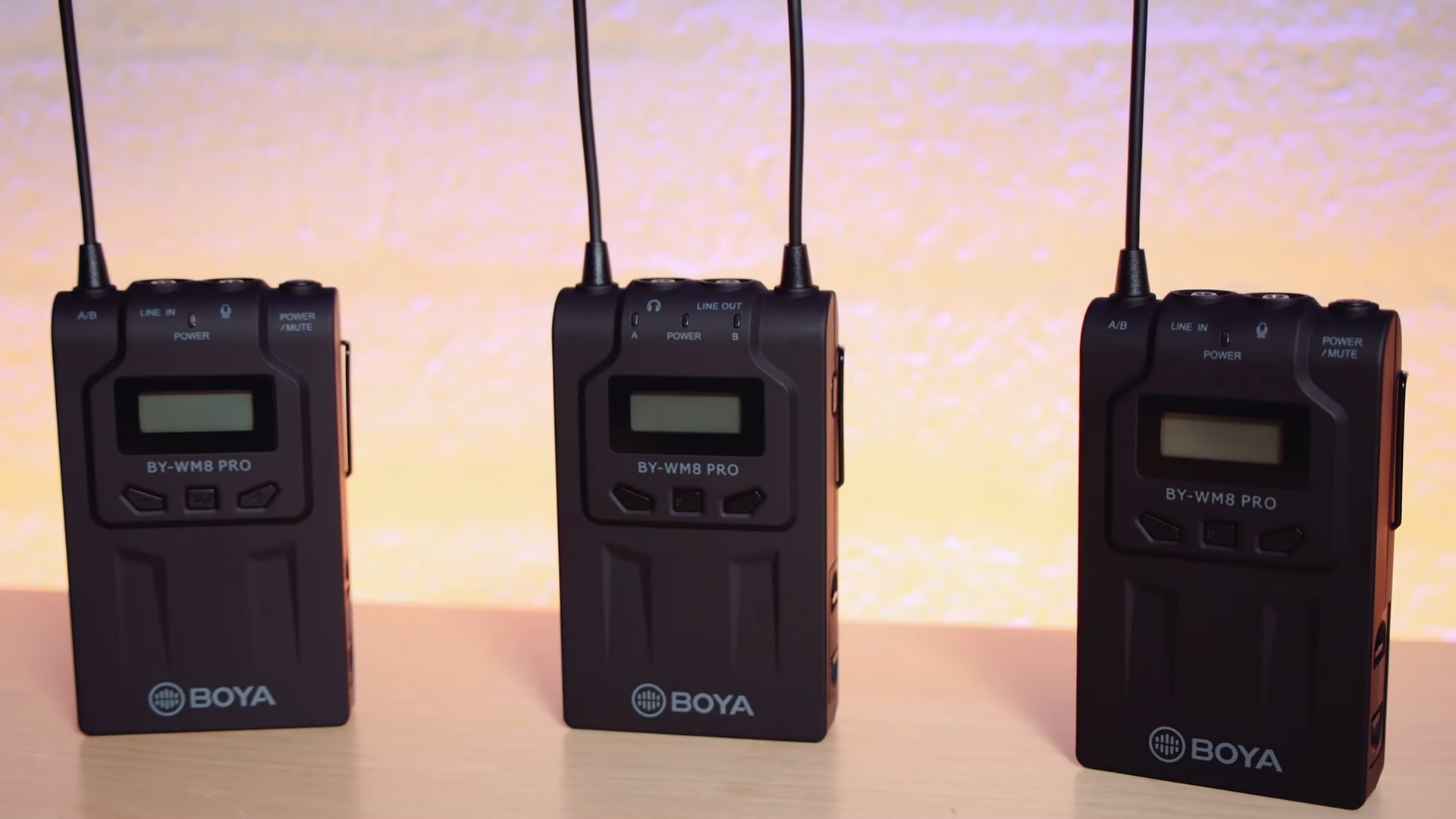 Micro không dây Boya BY-WM8 Pro-K2-UHF Dual-Channel