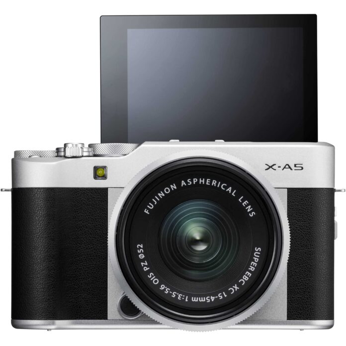 Máy ảnh Fujifilm X-A5 với ống kính XC 15-45mm