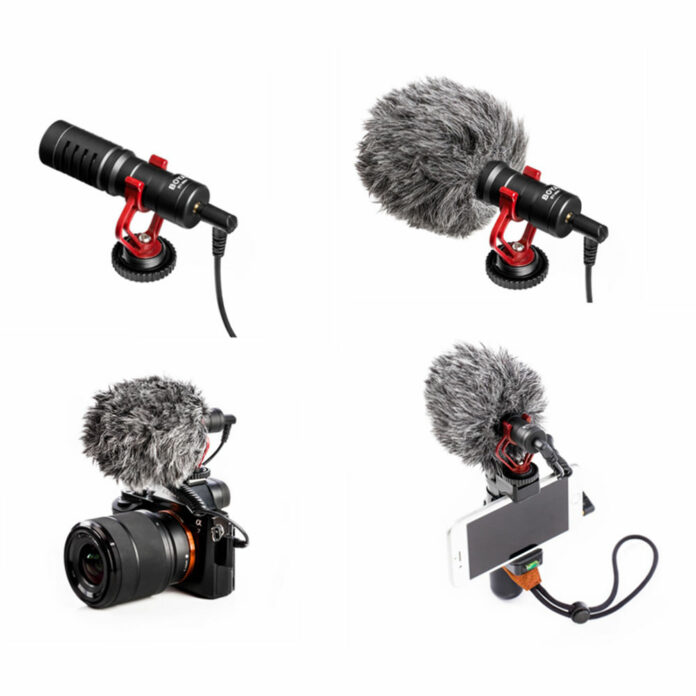 Mic thu âm BOYA BY-MM1 Mini Cardioid Condenser