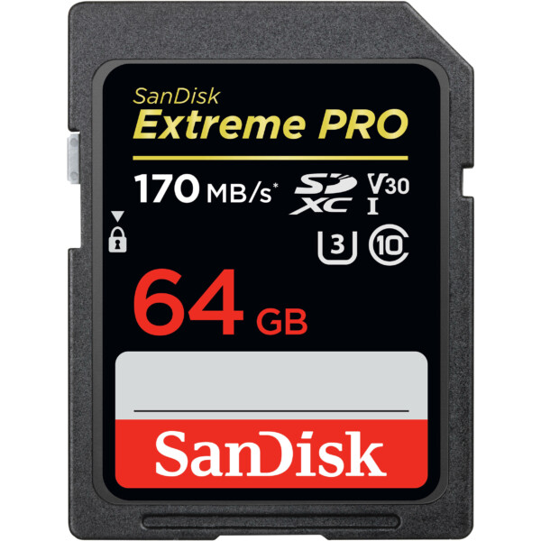 Thẻ nhớ SD Sandisk Extreme Pro UHS-I SDXC 64GB 170MB/s