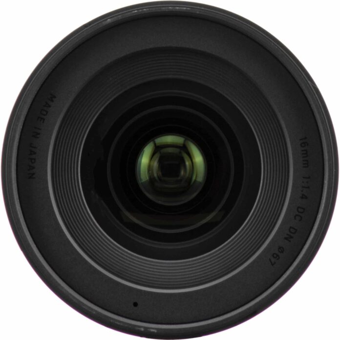 Ống kính Sigma 16mm F1.4 DC DN Contemporary cho Sony E