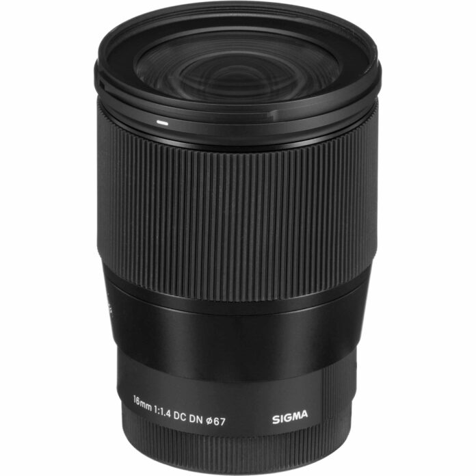 Ống kính Sigma 16mm F1.4 DC DN Contemporary cho Sony E