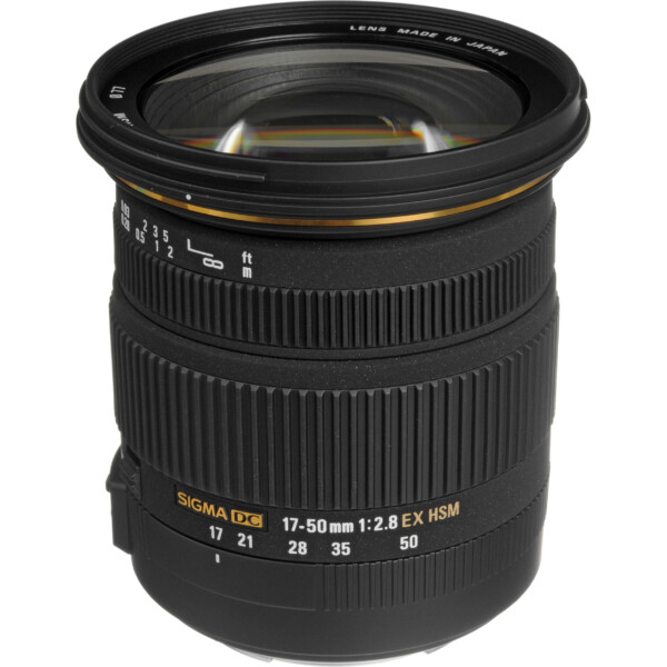 Ống kính Sigma 17-50mm F2.8 EX DC OS HSM cho Canon