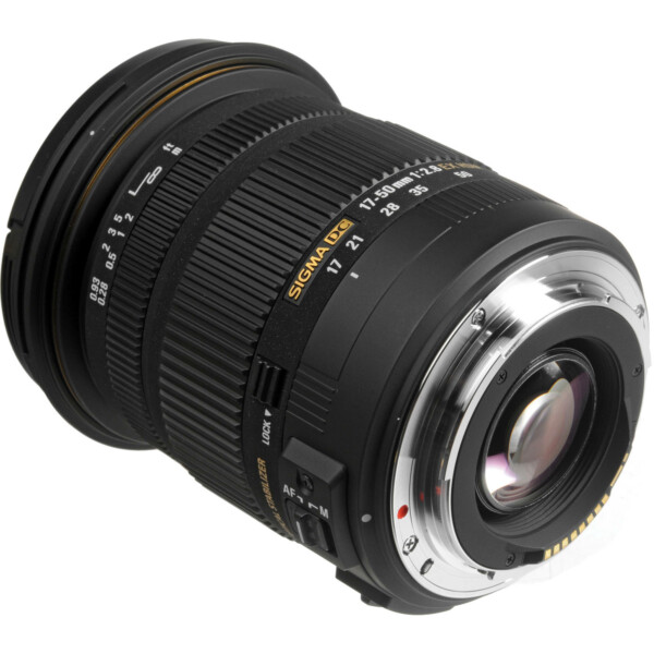 Ống kính Sigma 17-50mm F2.8 EX DC OS HSM cho Canon