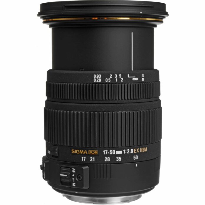 Ống kính Sigma 17-50mm F2.8 EX DC OS HSM cho Canon