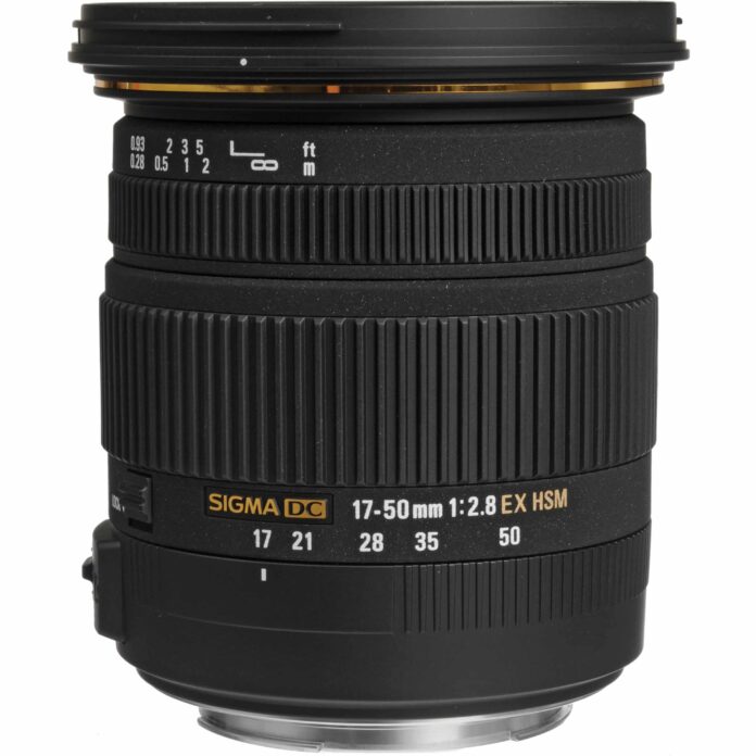 Ống kính Sigma 17-50mm F2.8 EX DC OS HSM cho Canon