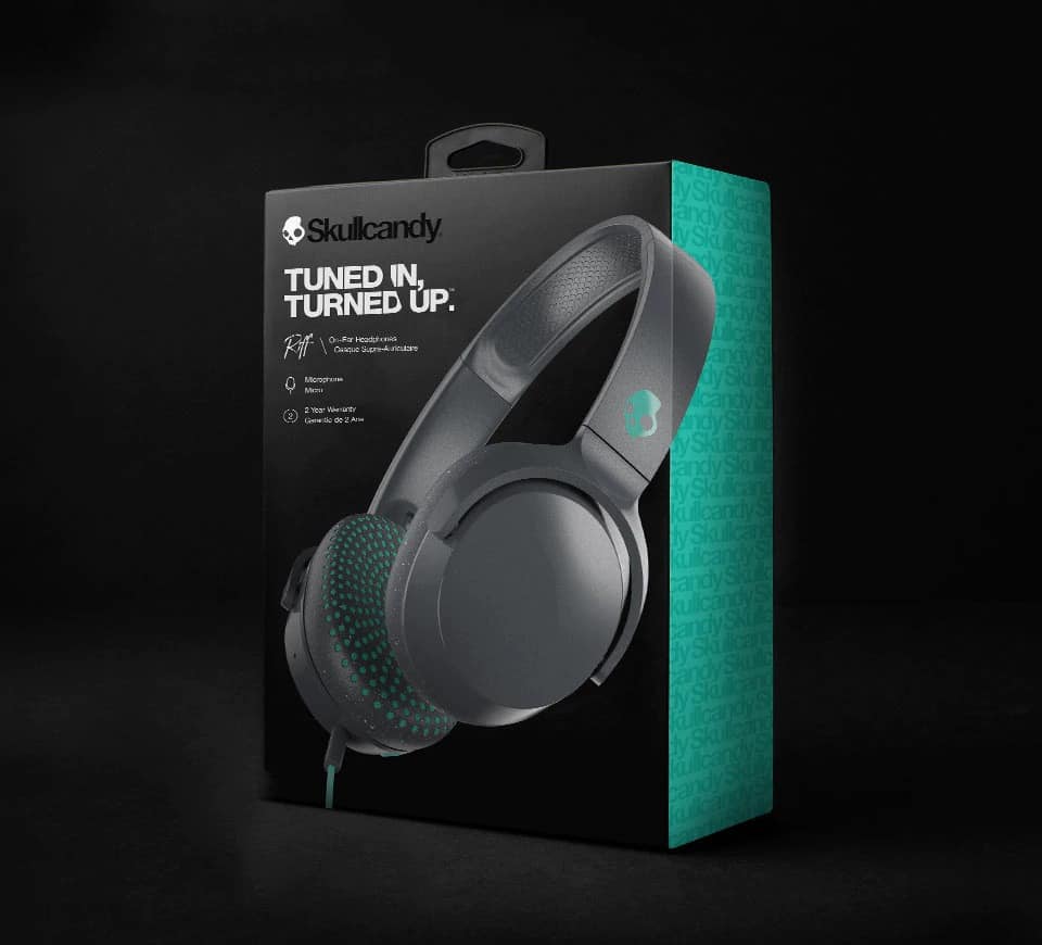 Tai nghe có dây Skullcandy Riff On-ear Xanh rêu