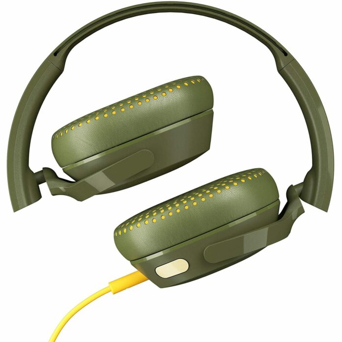 Tai nghe có dây Skullcandy Riff On-ear Xanh rêu