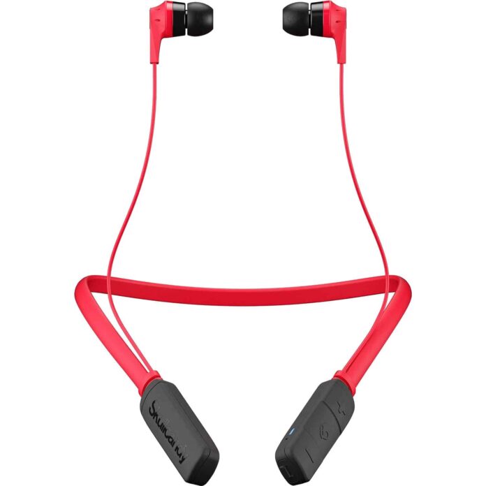 Tai nghe Skullcandy Ink'd Wireless Đỏ Đen