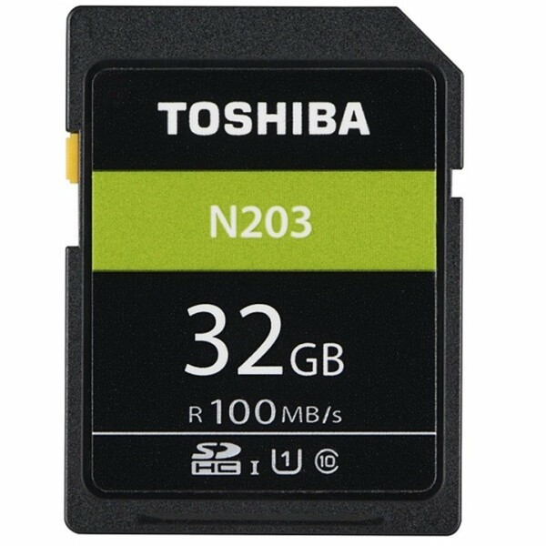 Thẻ nhớ SD Toshiba 32GB 100MB/s - N203