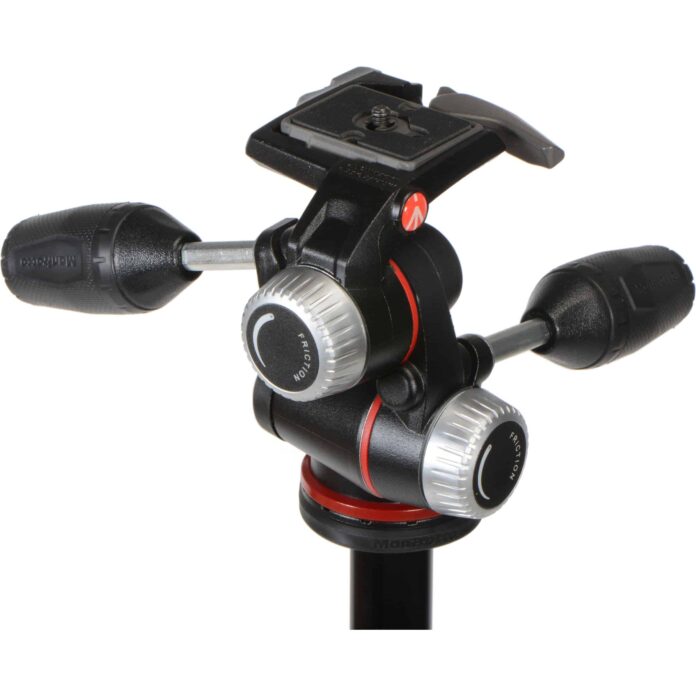 Bộ chân máy ảnh Manfrotto 190 ALU 4-S Kit 3W Head