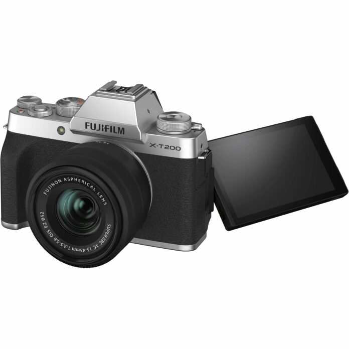 Máy ảnh Fujifilm X-T200 (Silver)