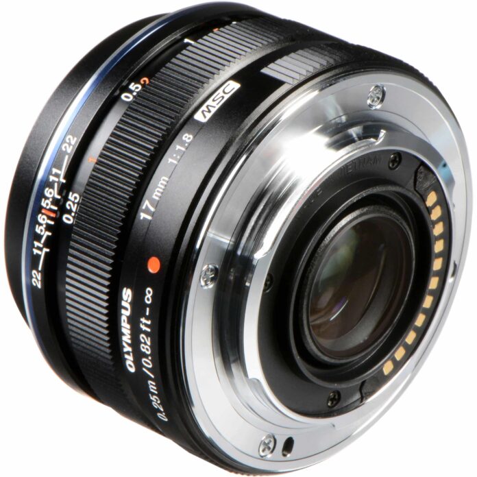Ống kính Olympus M.Zuiko 17mm F1.8 (Black)