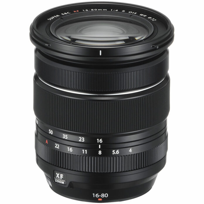 Ống kính Fujifilm XF 16-80mm F4 R OIS WR - Tách Kit