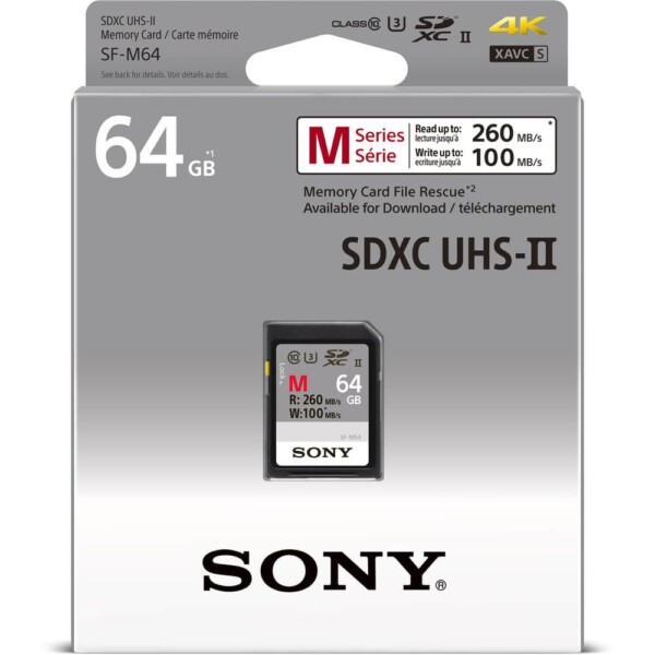 Thẻ nhớ SD Sony 64GB M Series UHS-II SDXC