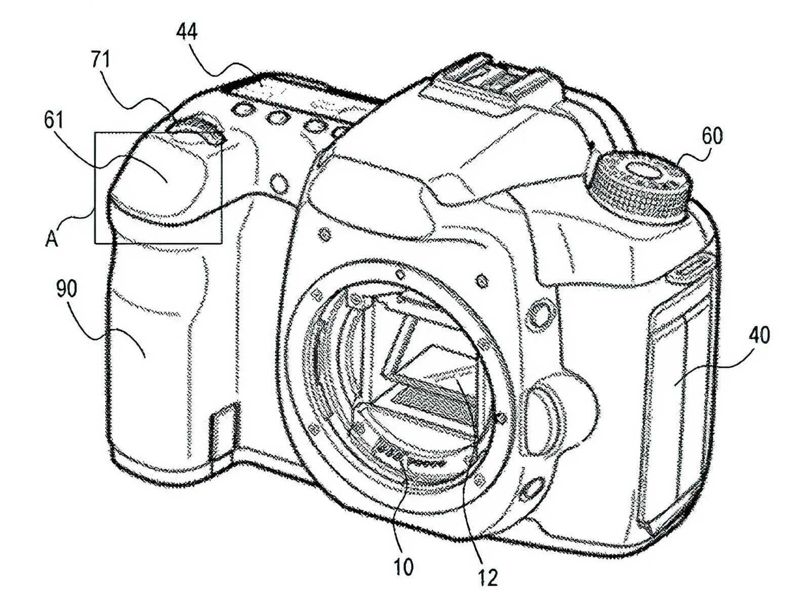 Bằng sáng chế mới của Canon về nút chụp cảm ứng trên máy ảnh