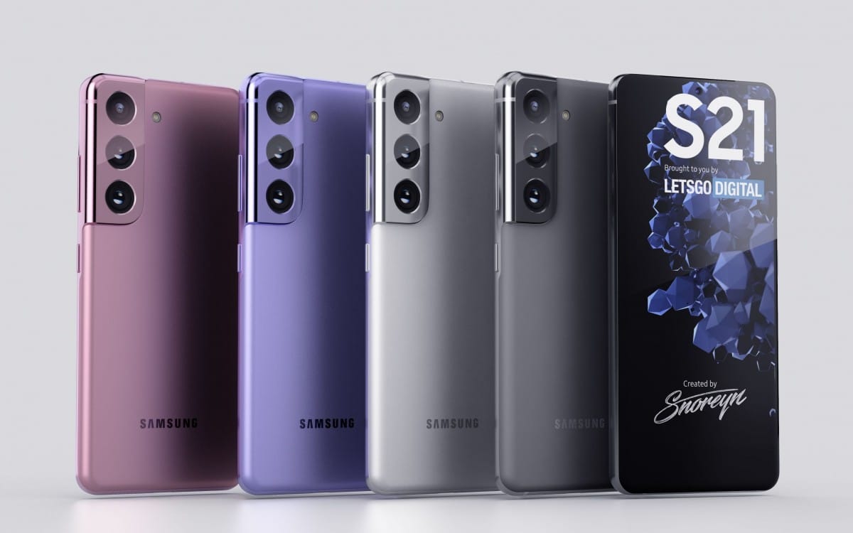 Ảnh chính thức Samsung Galaxy S21 lộ diện