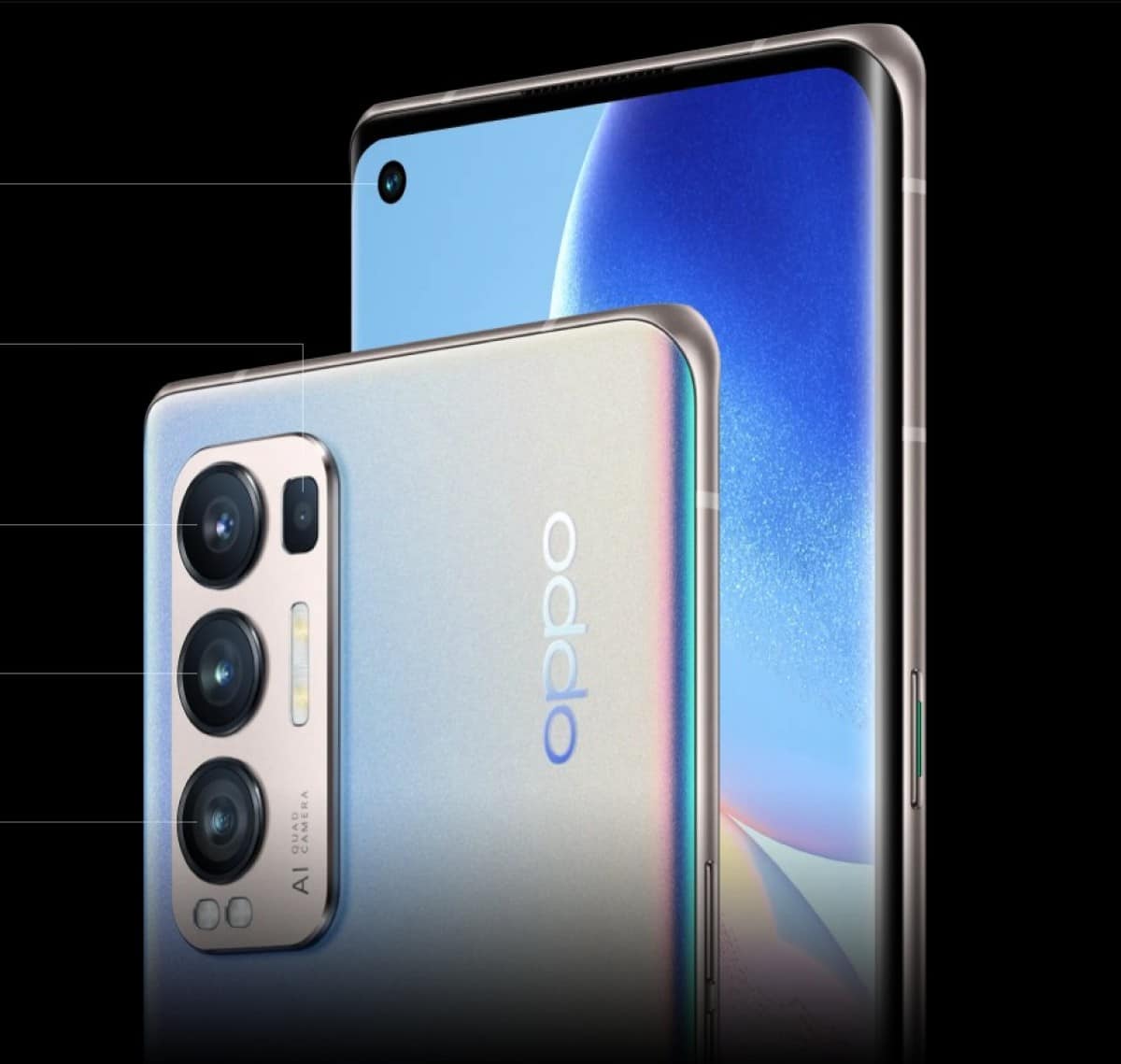 OPPO ra mắt Reno5 Pro+ với chip Snapdragon 865 và cảm biến Sony IMX766 50MP