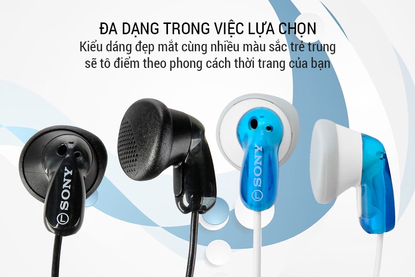 Tai nghe earbuds Sony MDR-E9LP (White)