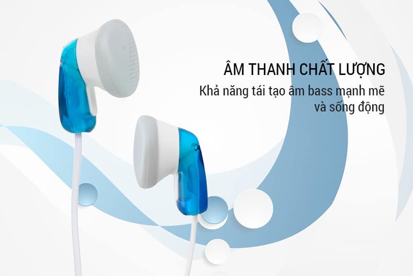 Tai nghe earbuds Sony MDR-E9LP (Blue)