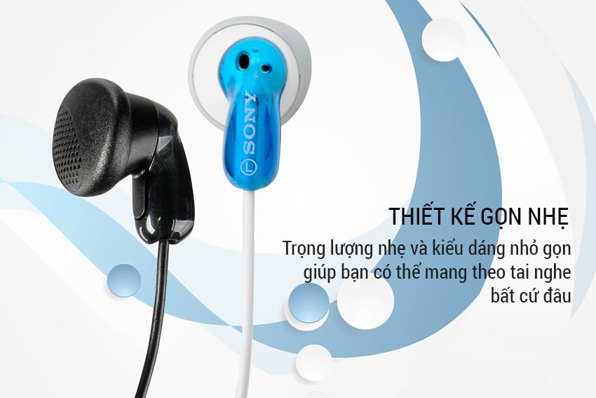 Tai nghe earbuds Sony MDR-E9LP (Blue)