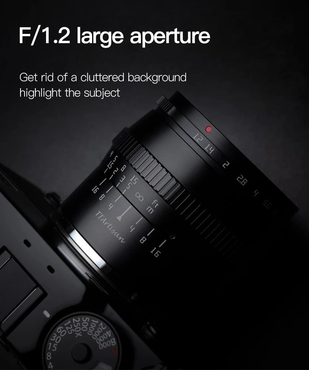 TTArtisan ra mắt ống kính 50mm F1.2 giá chỉ 2.3 triệu