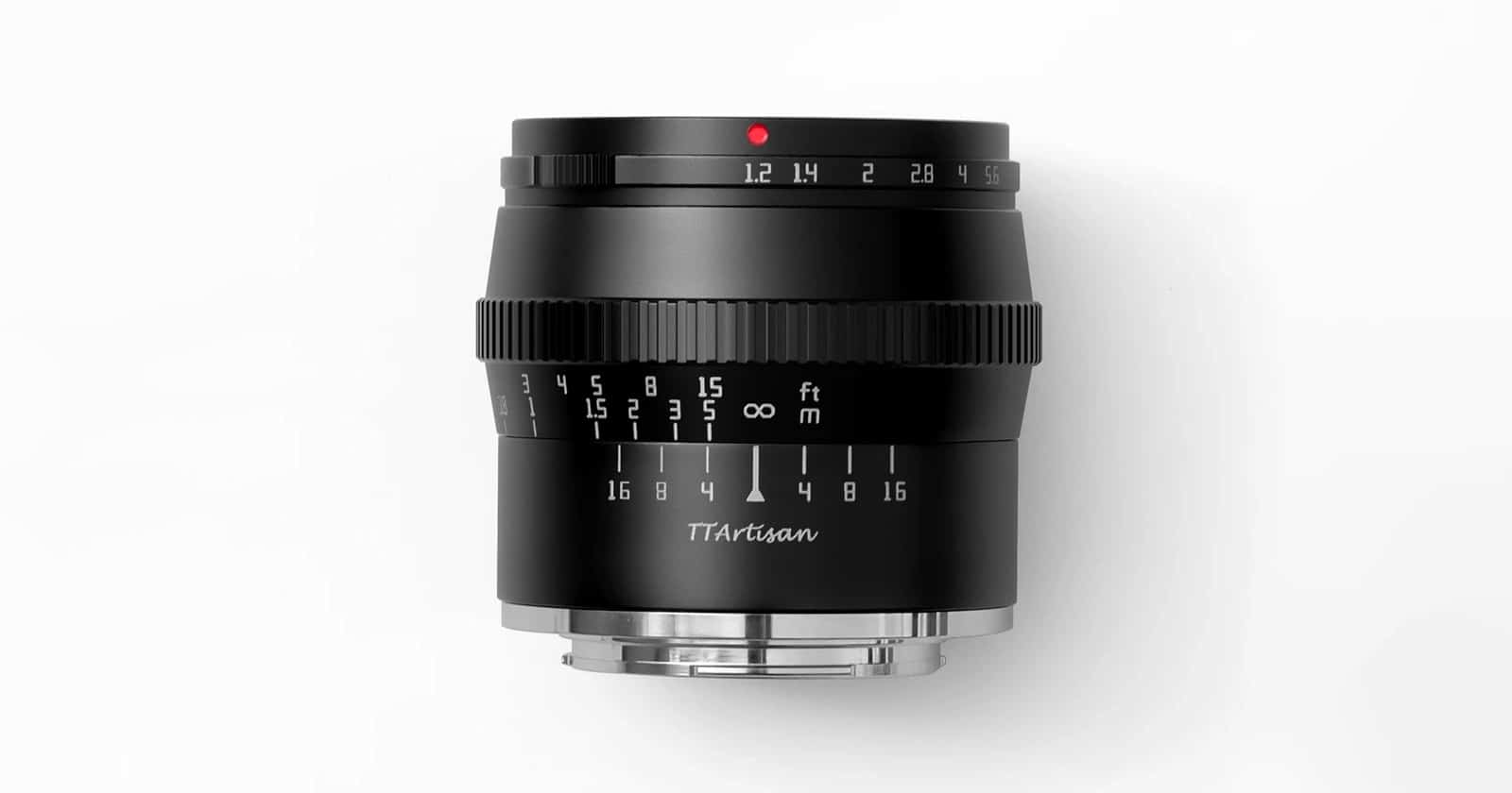 TTArtisan ra mắt ống kính 50mm F1.2 giá chỉ 2.3 triệu