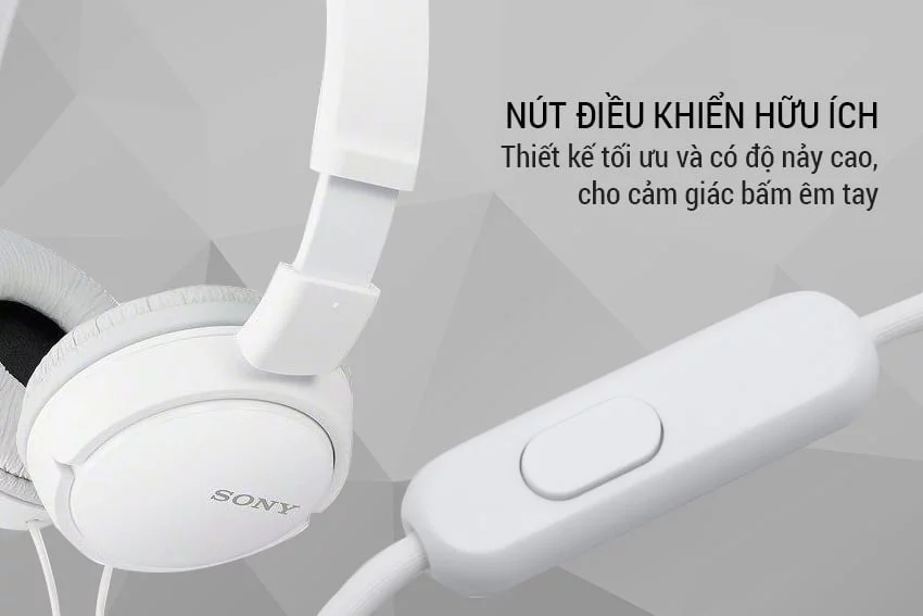 Tai nghe Sony MDR-ZX110 (White)