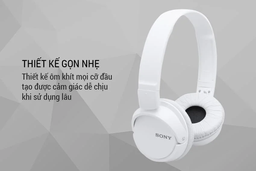 Tai nghe Sony MDR-ZX110 (White)