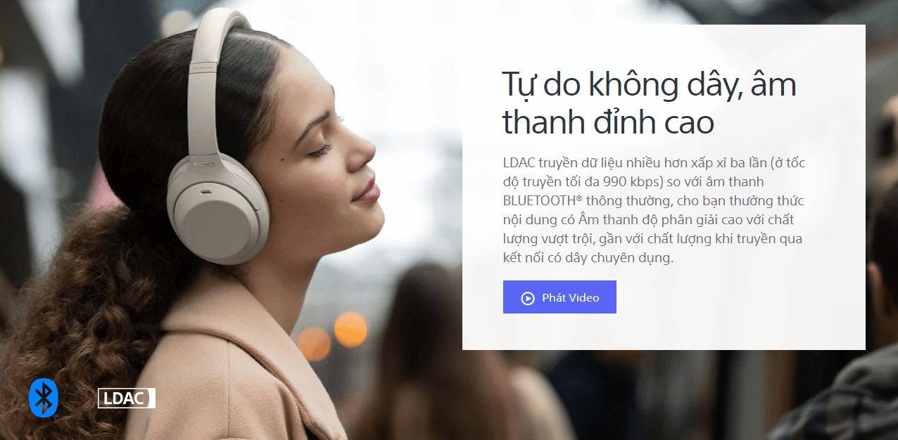 Tai nghe khong day chong on Sony WH 1000XM4 02
