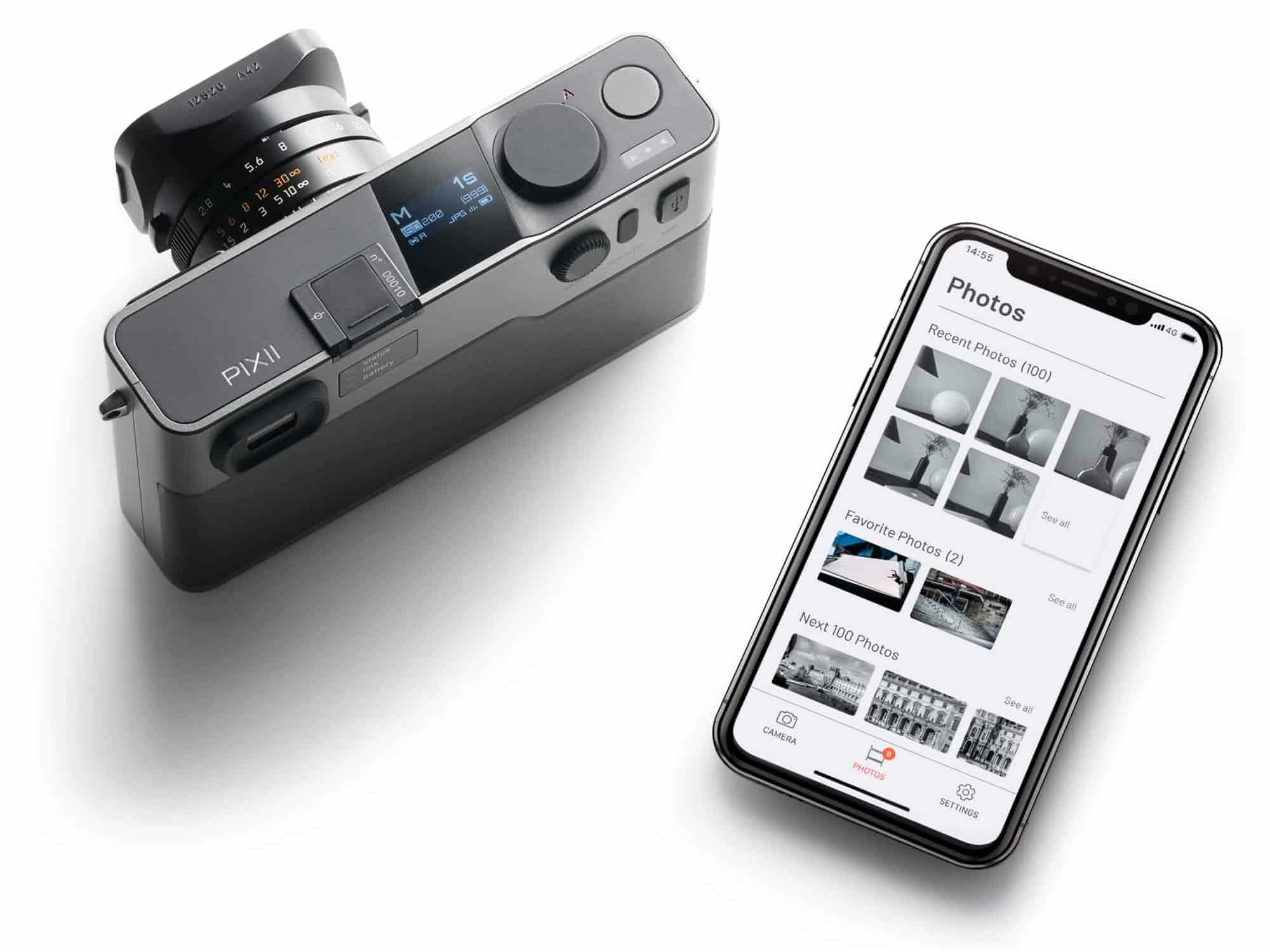 Máy ảnh PIXII 12MP không màn hình sử dụng ống kính ngàm M đã cho phép đặt trước Máy ảnh PIXII 12MP không màn hình sử dụng ống kính ngàm M đã cho phép đặt trước