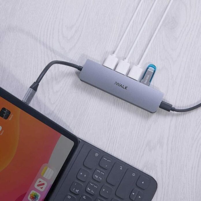 Hub chuyển đổi USB-C iWALK 7-in-1