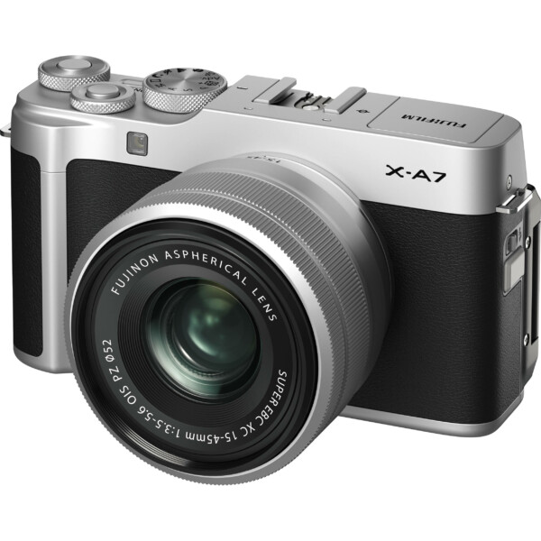 Máy ảnh Fujifilm X-A7 với ống kính XC 15-45mm (Silver)
