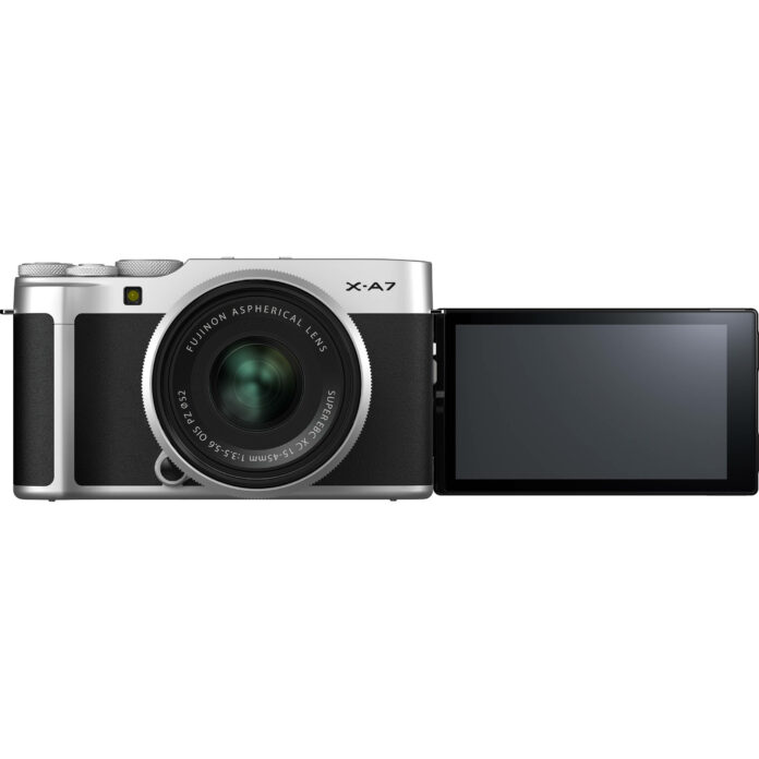 Máy ảnh Fujifilm X-A7 với ống kính XC 15-45mm (Silver)