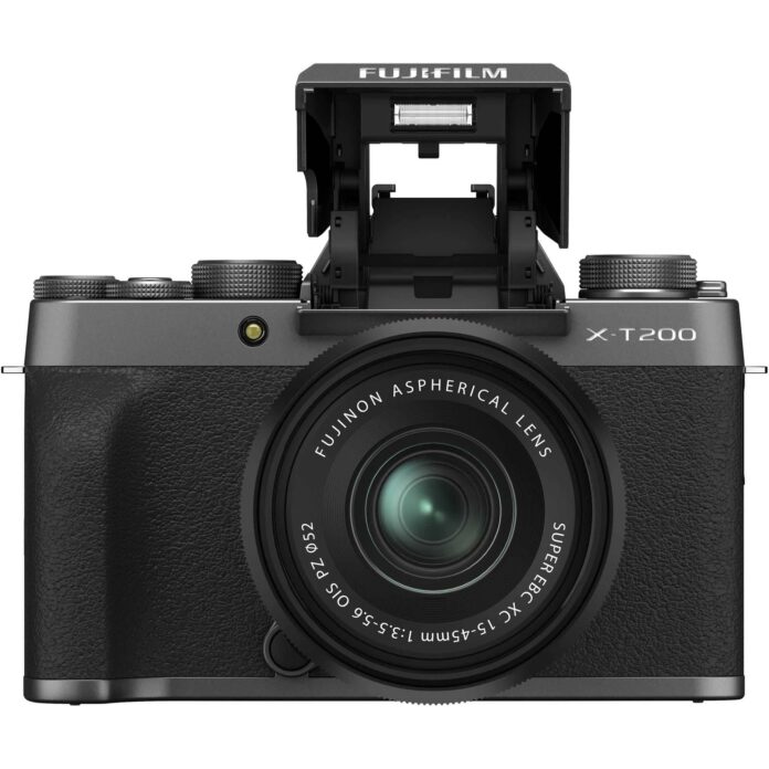 Máy ảnh Fujifilm X-T200 với ống kính XC 15-45mm (Dark Silver)