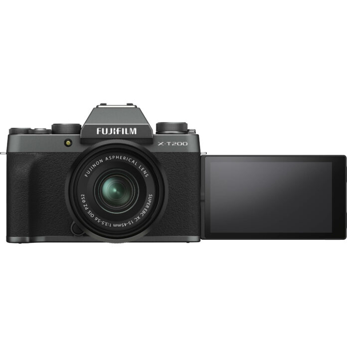 Máy ảnh Fujifilm X-T200 với ống kính XC 15-45mm (Dark Silver)