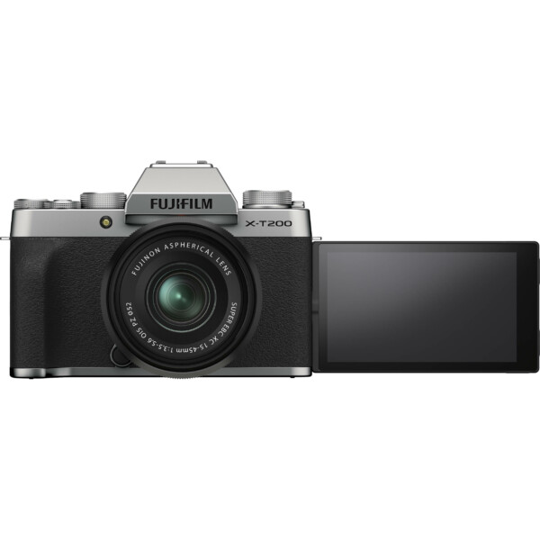 Máy ảnh Fujifilm X-T200 với ống kính XC 15-45mm (Silver)