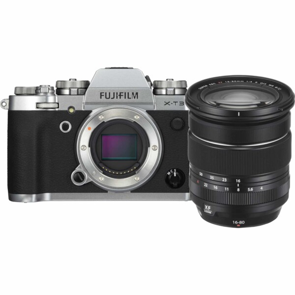 Máy ảnh Fujifilm X-T3 với ống kính zoom XF 16-80mm (Silver) là bộ đôi lý tưởng, phục vụ nhiều nhu cầu khác nhau trong nhiếp ảnh.