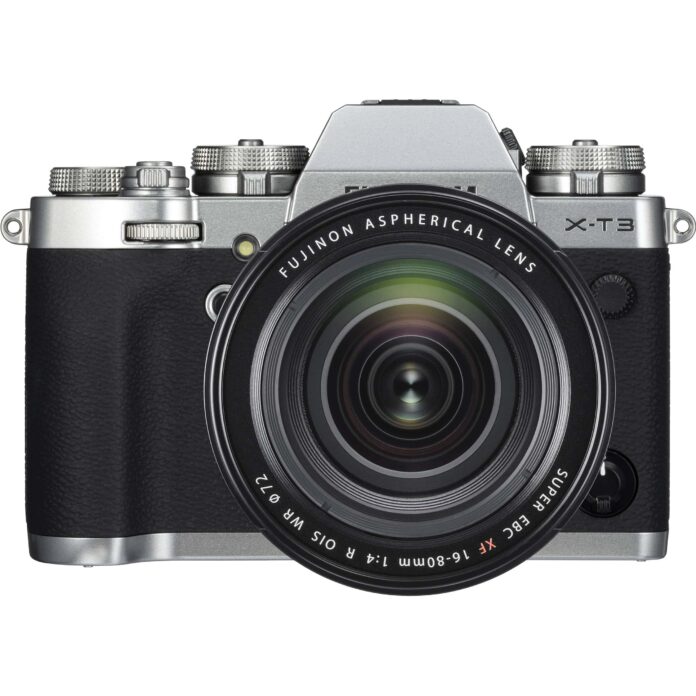 Máy ảnh Fujifilm X-T3 với ống kính XF 16-80mm (Silver)