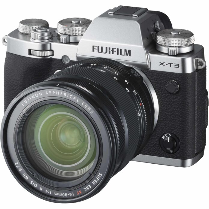 Máy ảnh Fujifilm X-T3 với ống kính XF 16-80mm (Silver)