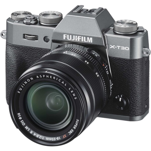 Máy ảnh Fujifilm X-T30 với ống kính XF 18-55mm (Charcoal Silver)