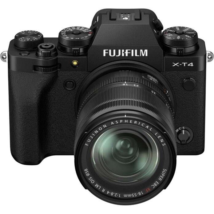 Máy ảnh Fujifilm X-T4 với ống kính XF 18-55mm (Black)