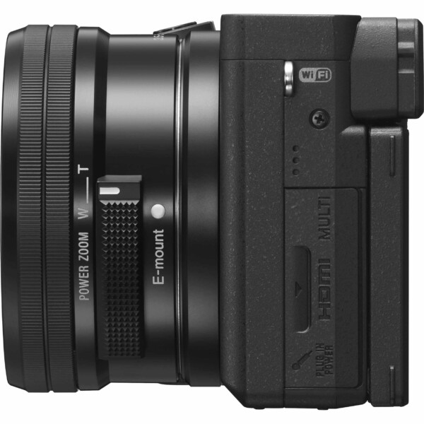 Máy ảnh Sony a6400 với ống kính 16-50mm