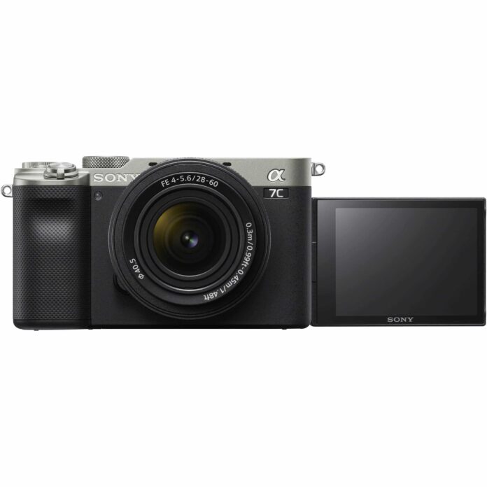 Máy ảnh Sony Alpha A7C với ống kính FE 28-60mm (Silver)