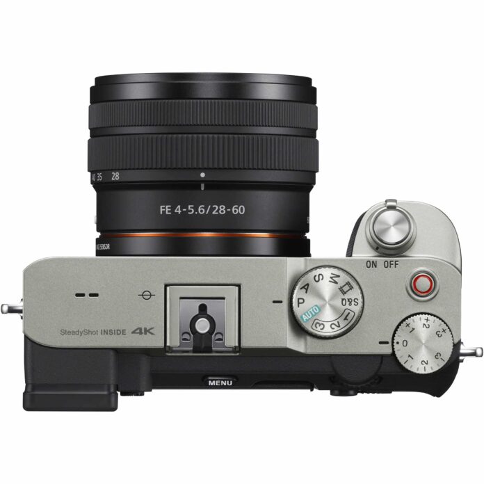Máy ảnh Sony Alpha A7C với ống kính FE 28-60mm (Silver)